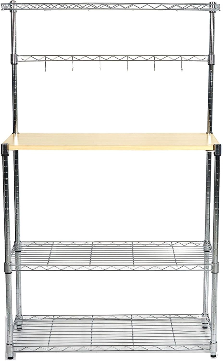 Adjustable Baker's Rack w/ Thicken Cutting Board - Organize in Style