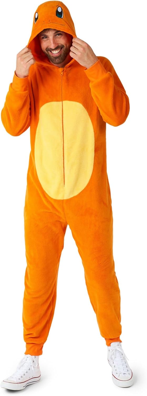 Charmander Onesie for Adults - Cozy Pokemon Pajamas