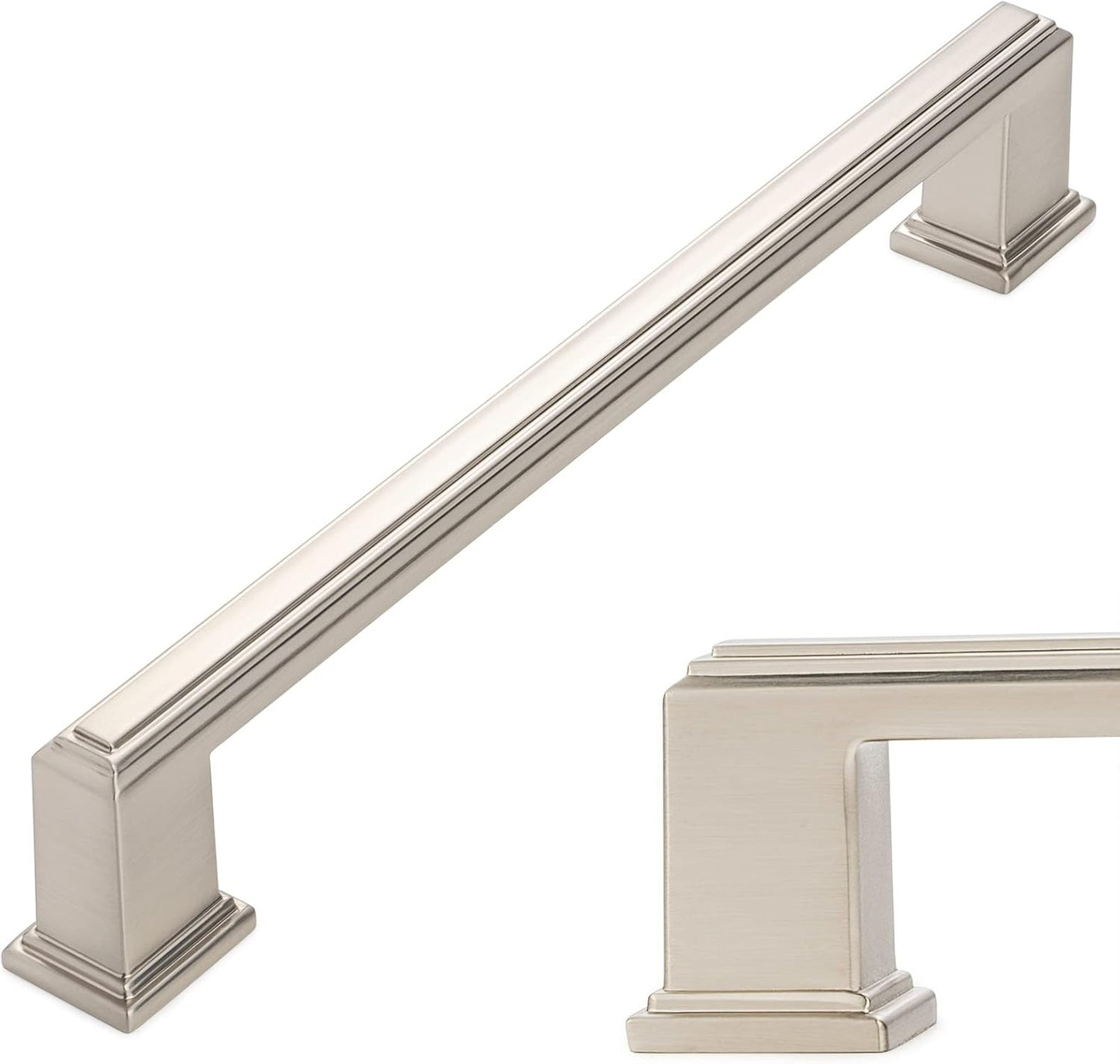 KOOFIZO Brushed Nickel Cabinet Pulls for Stylish Upgrades