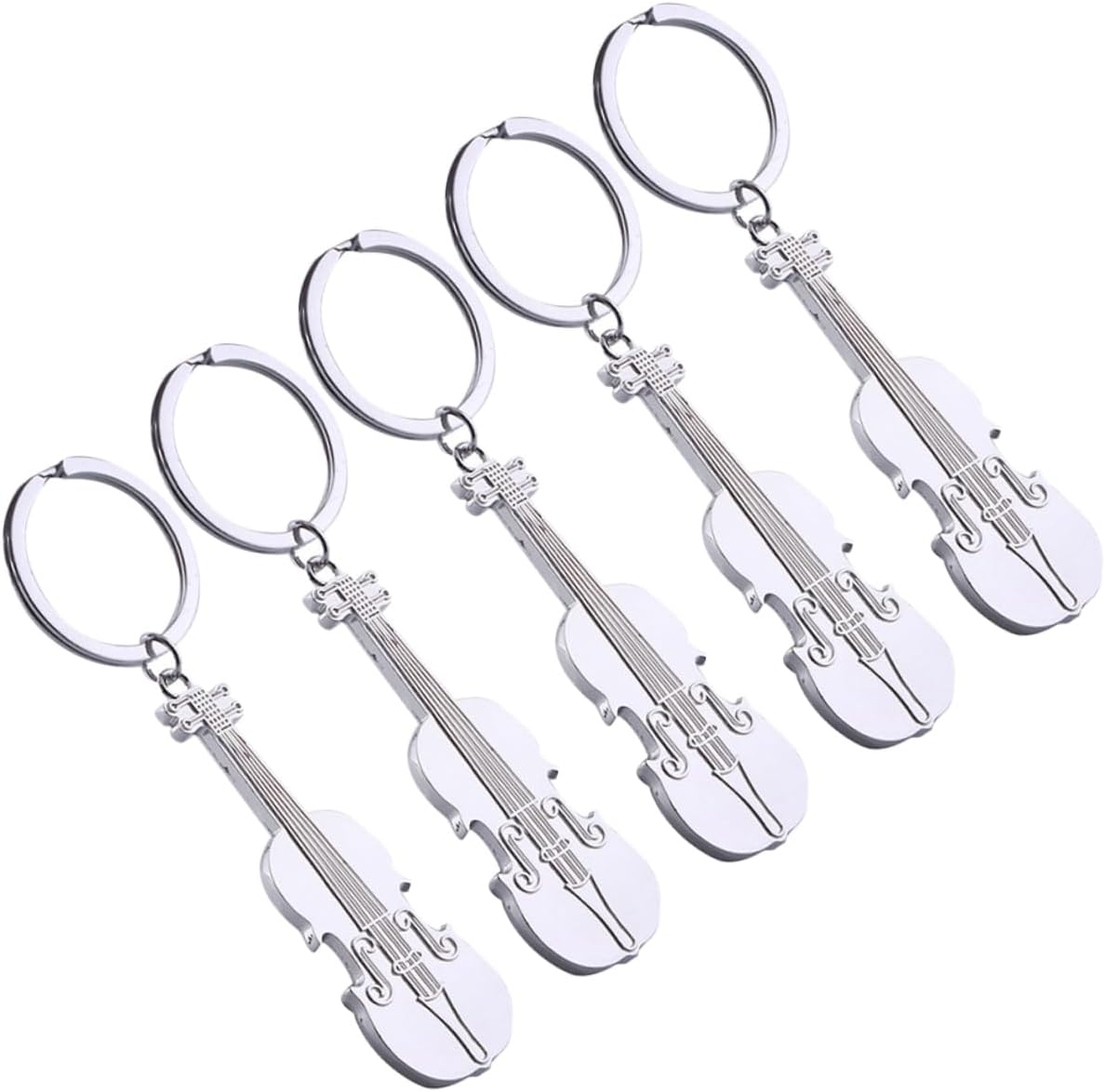 Veemoon Guitar Keychain Set - Music Lover's Essential