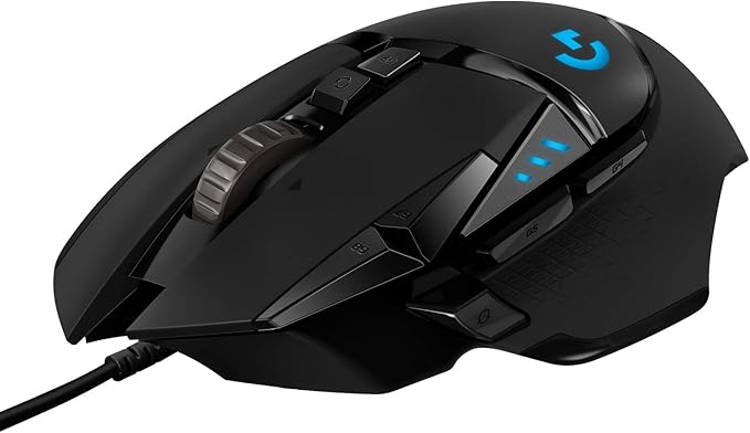 Logitech G502 HERO Wired Gaming Mouse with 25K DPI Sensor