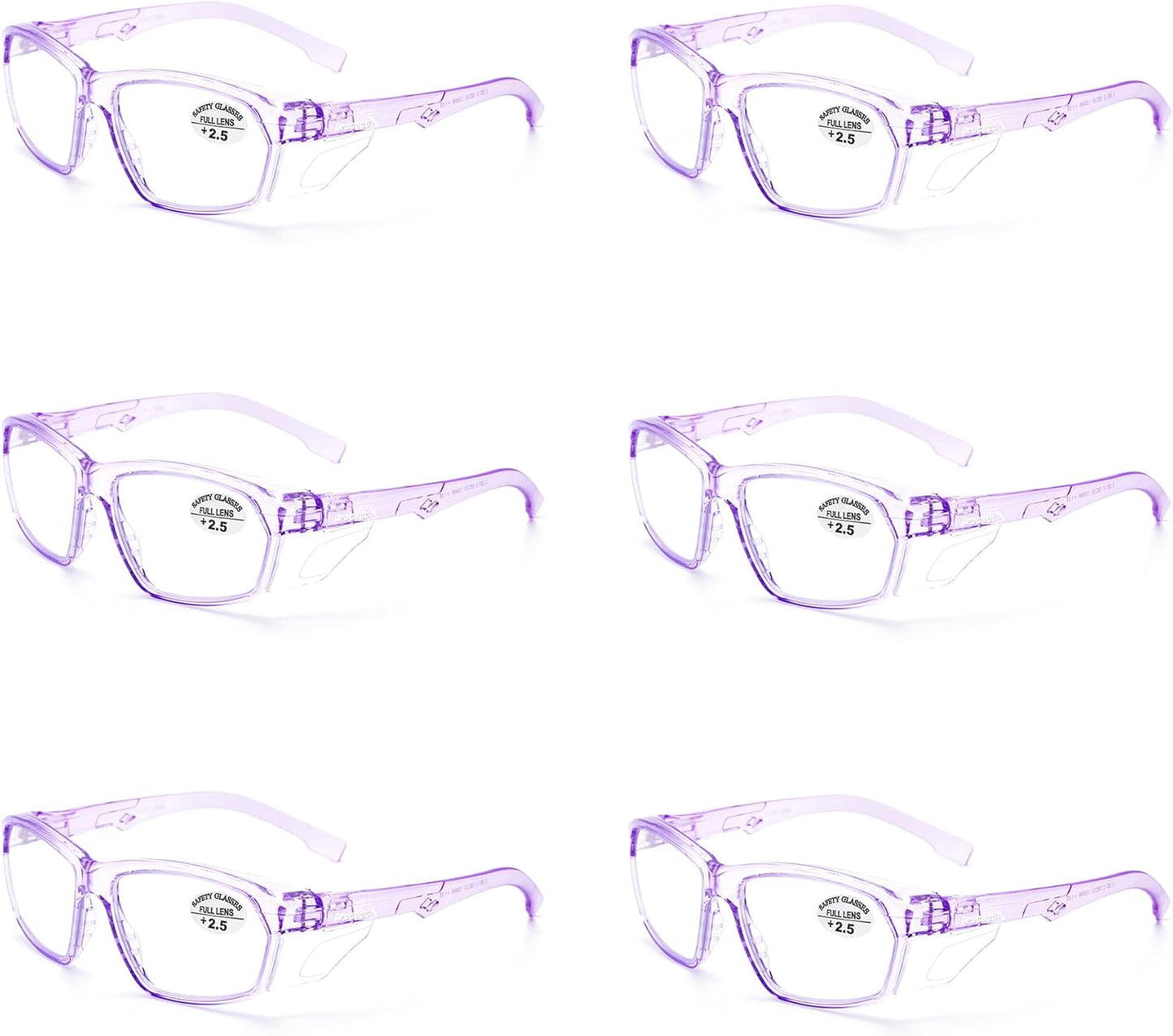 ProtectX Stylish Anti-Fog Safety Glasses with UV Protection