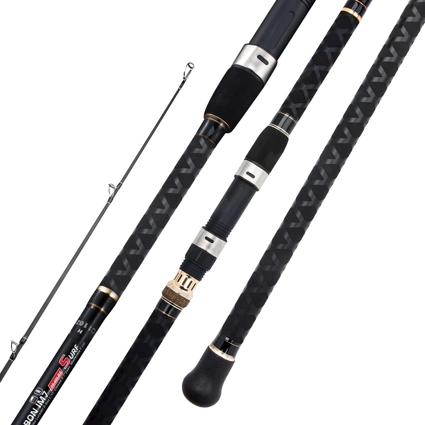 BERRYPRO Surf Spinning Fishing Rod - Sensitive & Strong Design