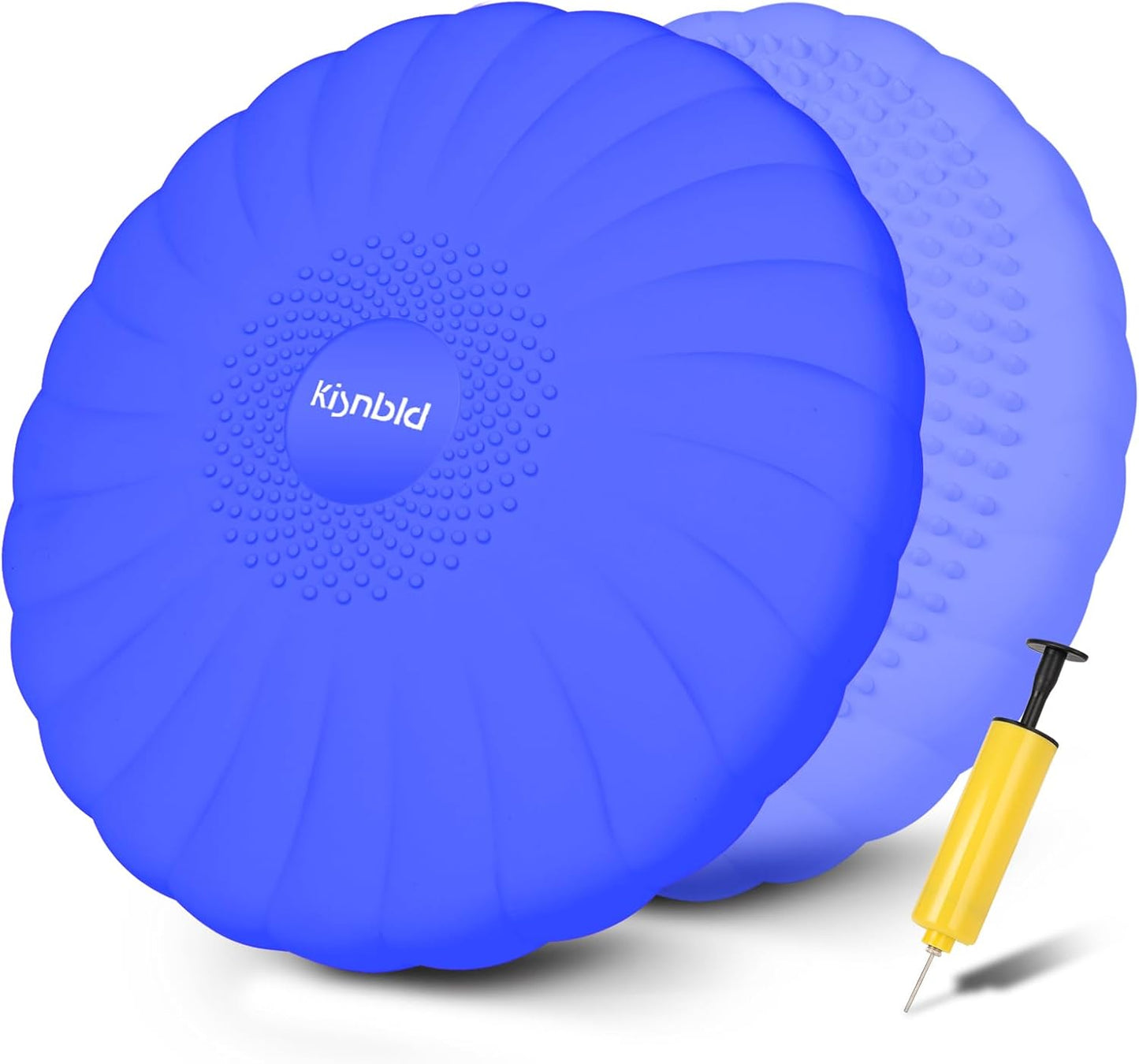 Thick Wobble Cushion: Core Strength & Balance Boost!
