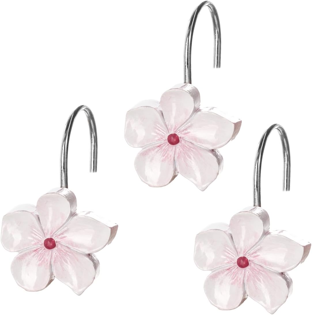 Spring Blossom Shower Hooks - Set of 12
