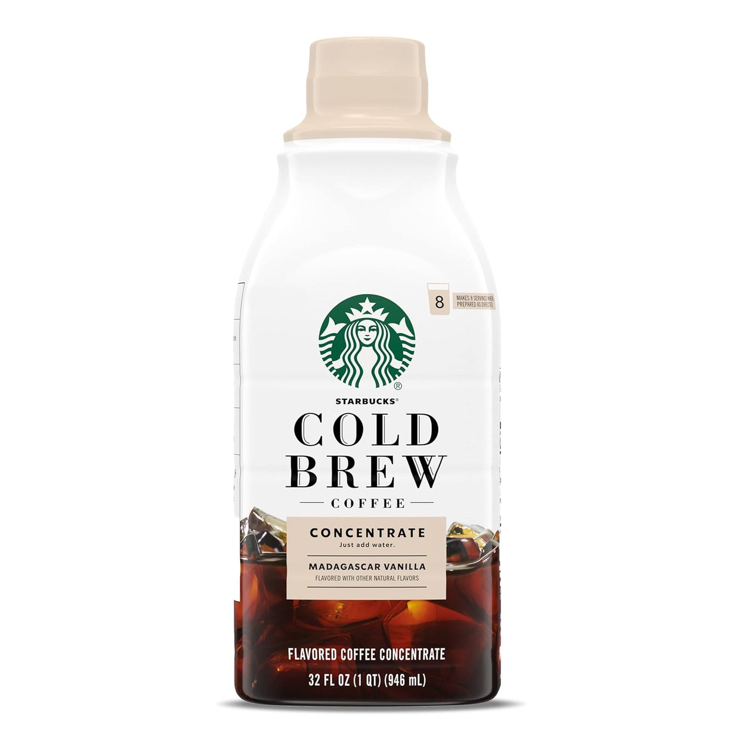 STARBUCKS Cold Brew Concentrate 32oz Madagascar Vanilla Review