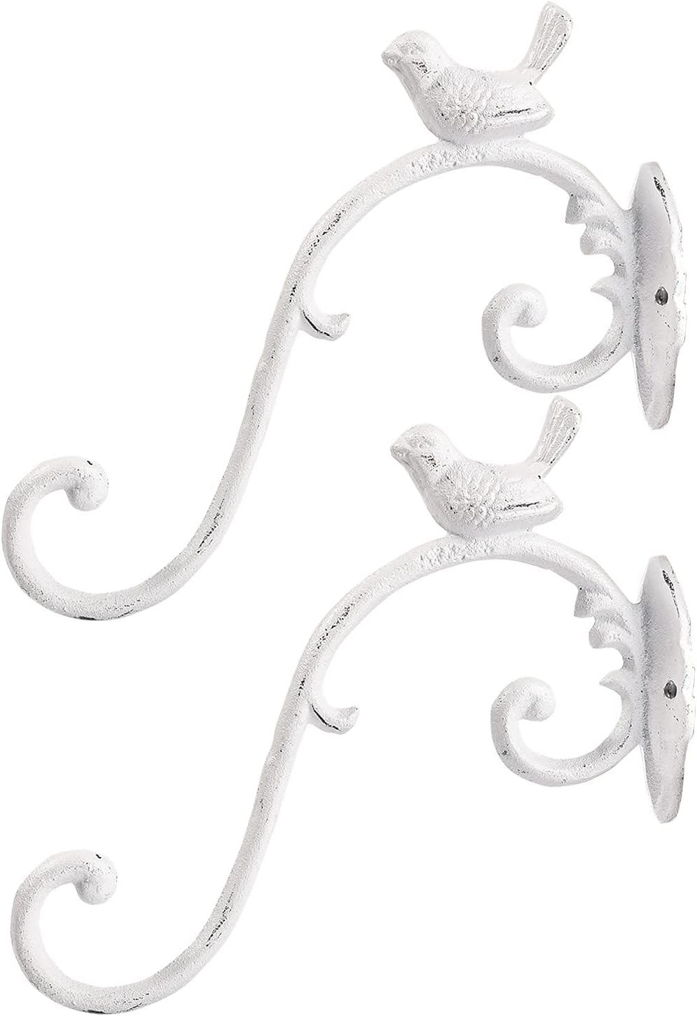 Sungmor Cast Iron Plant Hanger Wall Hooks for Garden Decor