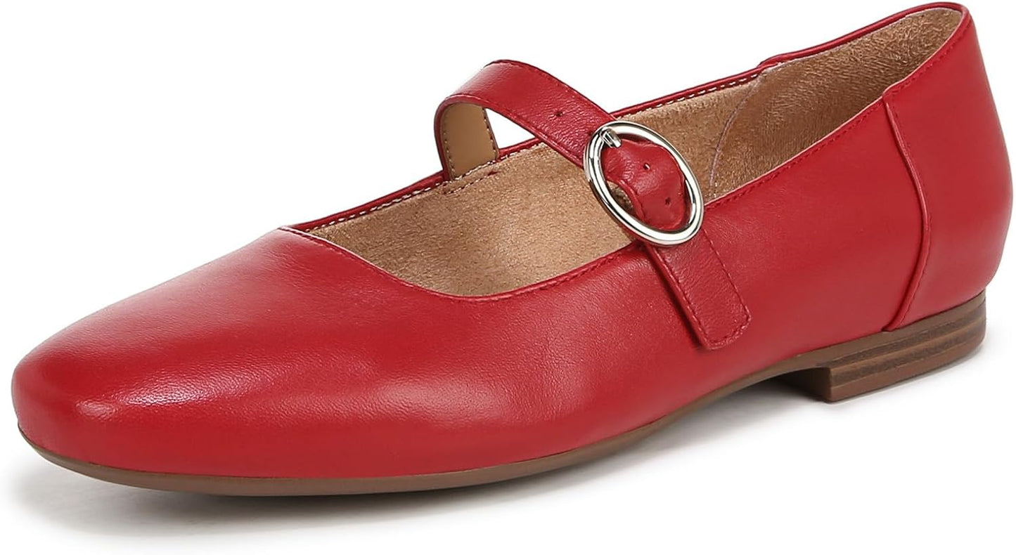 Naturalizer Women's Kelly Flat: Comfy Mary Jane Inspired Shoes