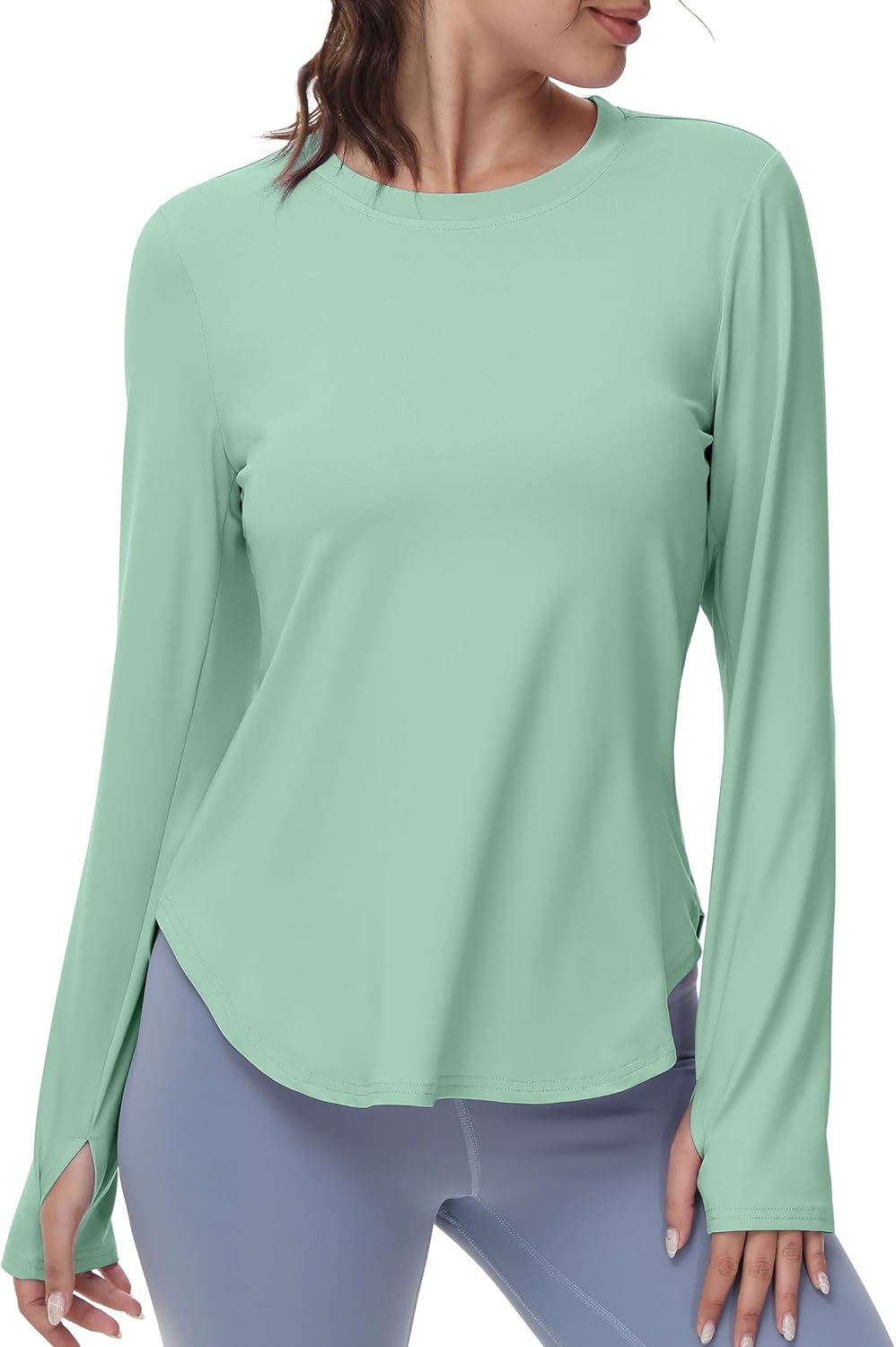 UPF 50+ Quick Dry Long Sleeve Workout Top