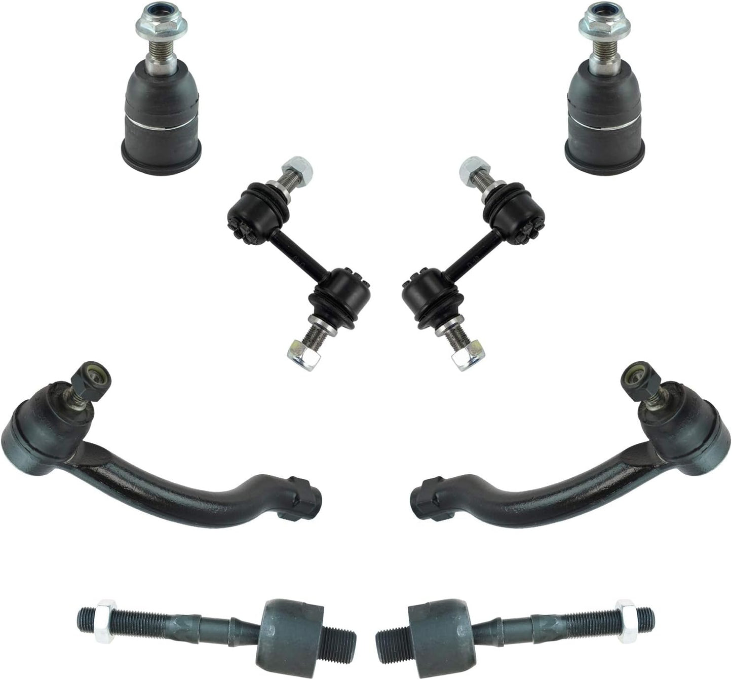 TRQ Front Steering & Suspension Kit for 2007-2008 Acura TL