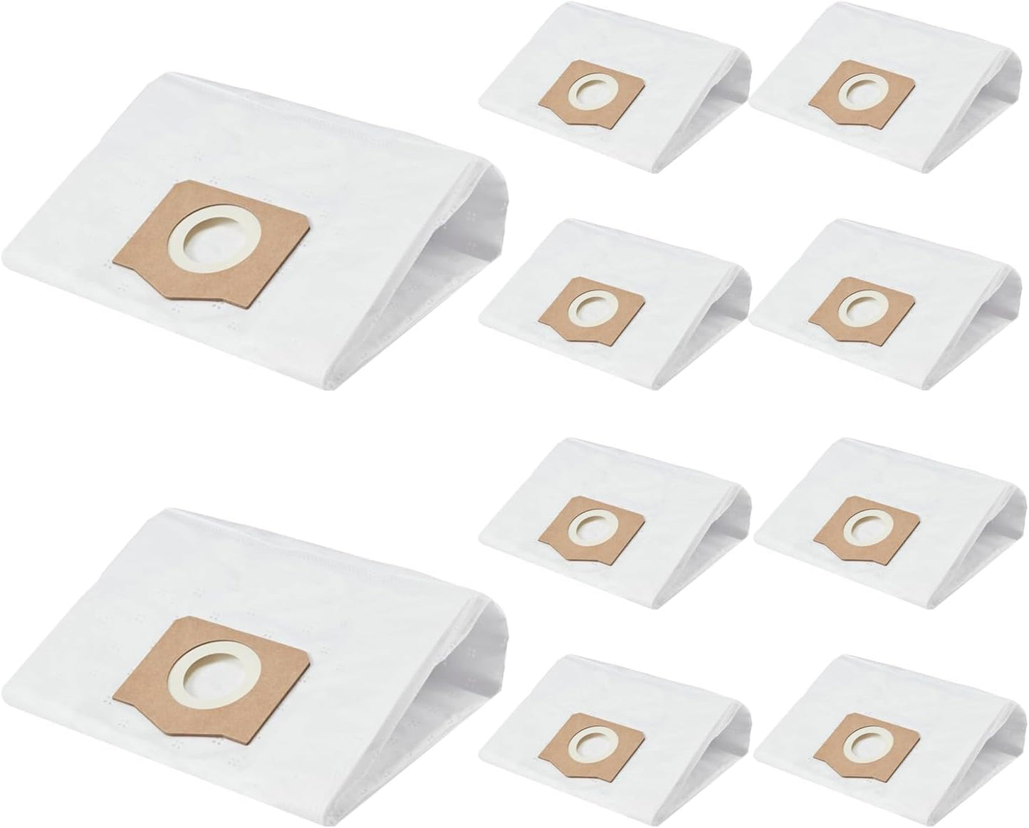 10-Pack Reusable Dust Filter Bags for EGO Power+ WDV0900 Vacuum - High Efficiency