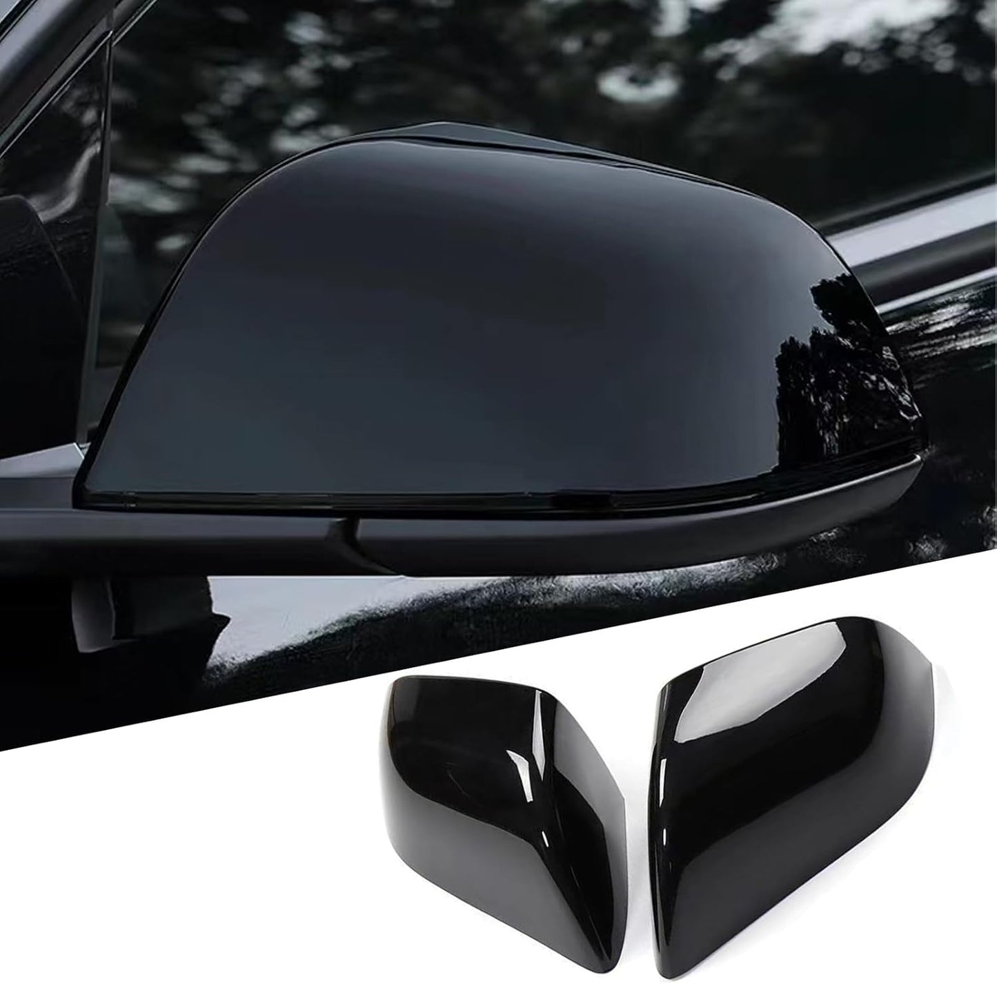 Tesla Model Y Rearview Mirror Guard Cover for 2021-2024