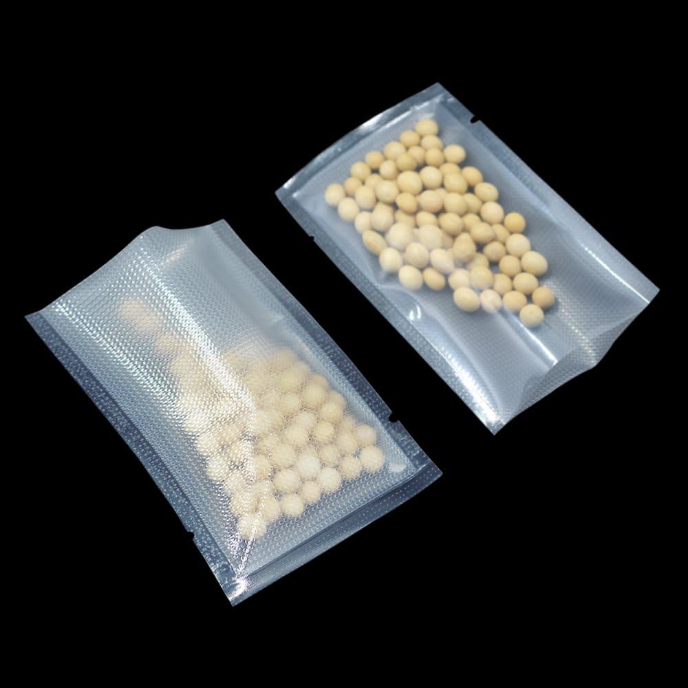 100 Pack Small Vacuum Sealer Bags for Fresh Food Storage - Keep Flavor Intact!
