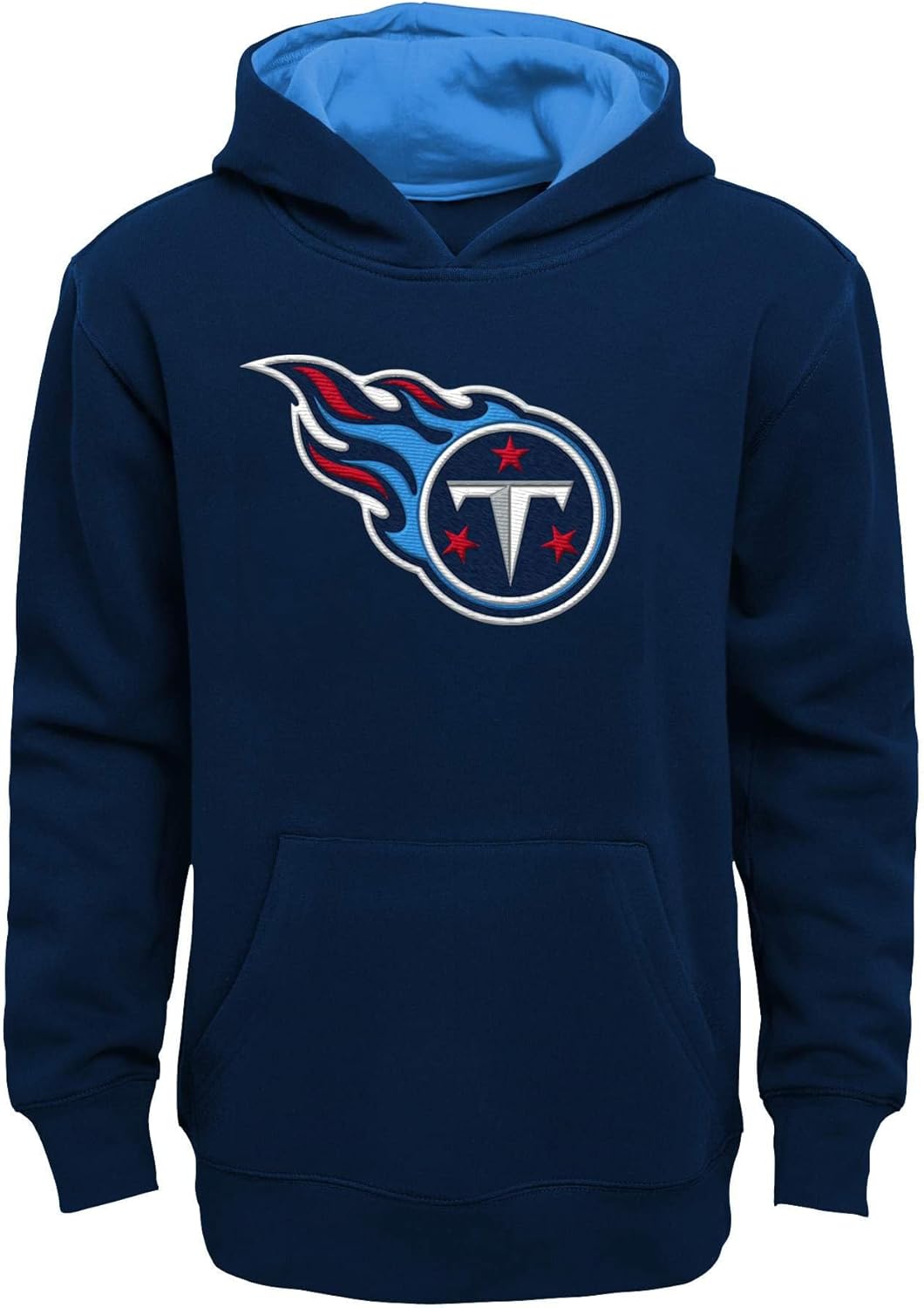 NFL Kids Youth Pullover Fleece Lined Hoodie for Cozy Comfort