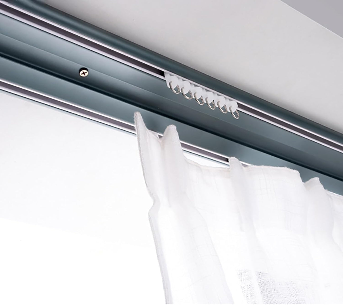 Premium 22ft Ceiling Mount Curtain Track Set