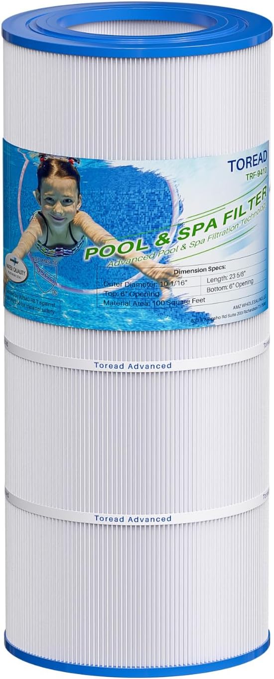 TOREAD Replacement Pool Filter for Pentair CC100 and More