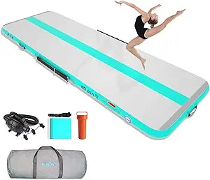 WelandFun Air Mat Tumble Track for Gymnastics and Training