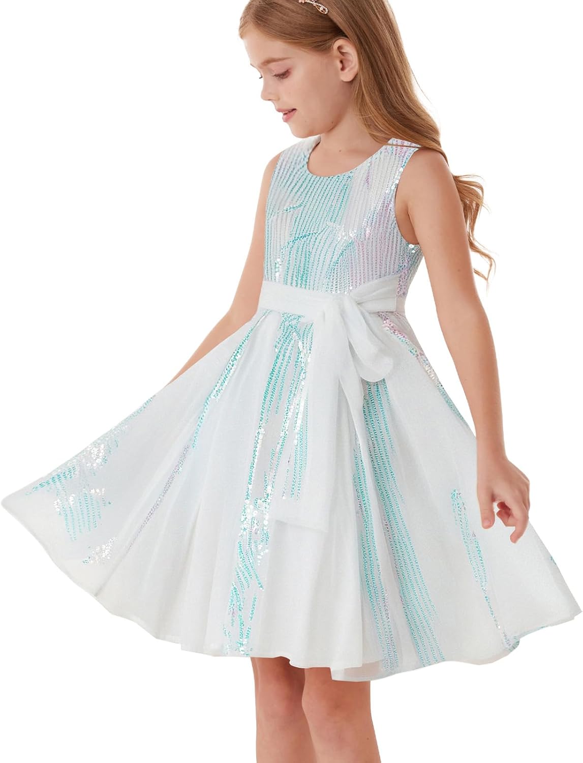 Sparkly Sequin Dress for Girls by GRACE KARIN - Perfect for Parties