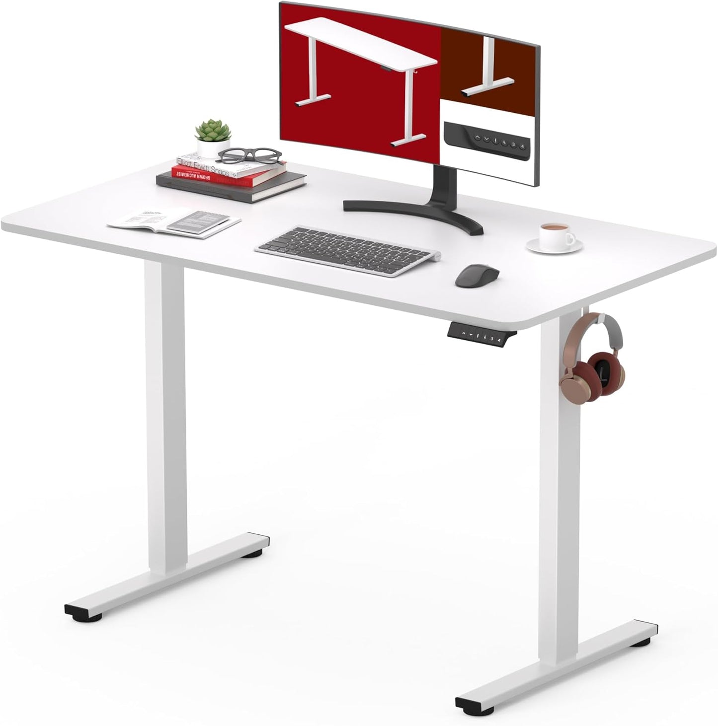 Height Adjustable Standing Desk for Home Office