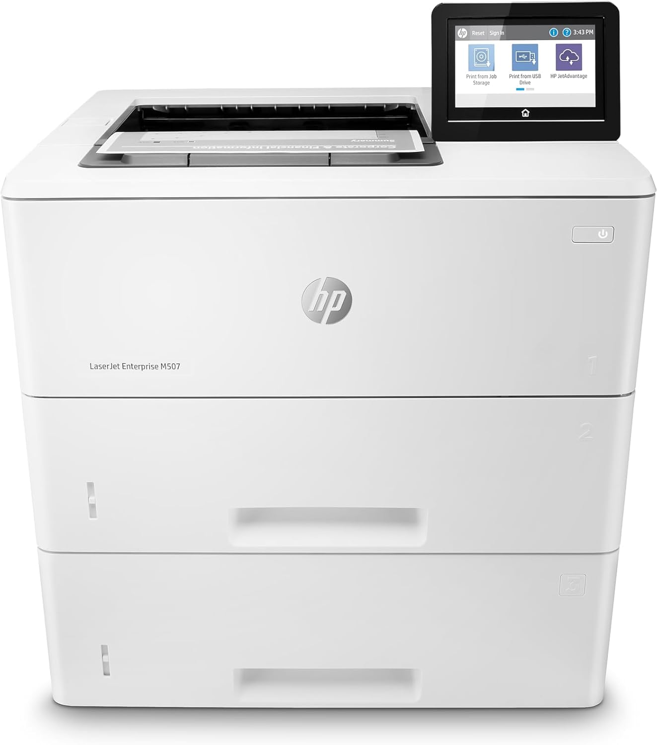 Efficient HP Monochrome Printer with Wireless Connectivity