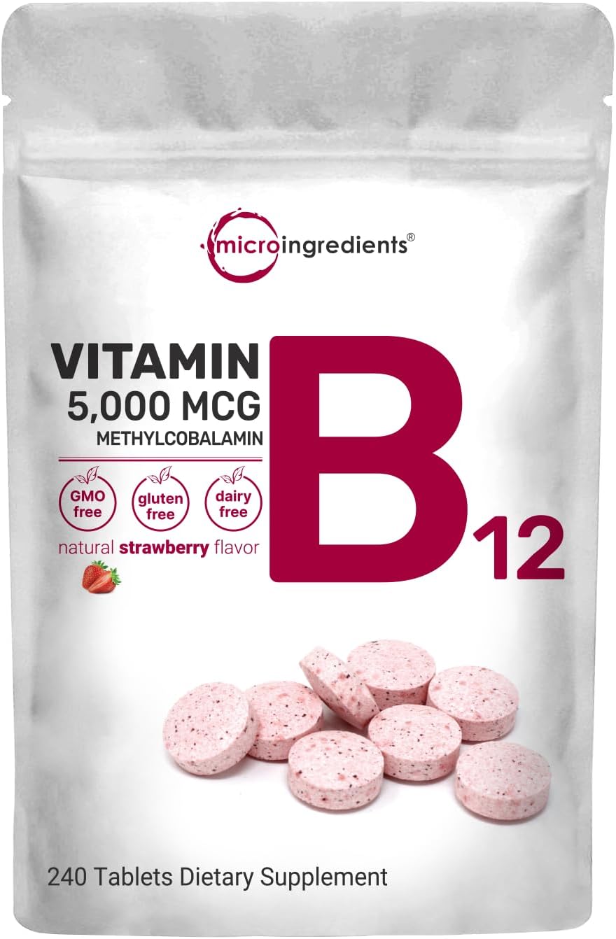 Energy-Boosting Methyl B12 5000mcg Chewables