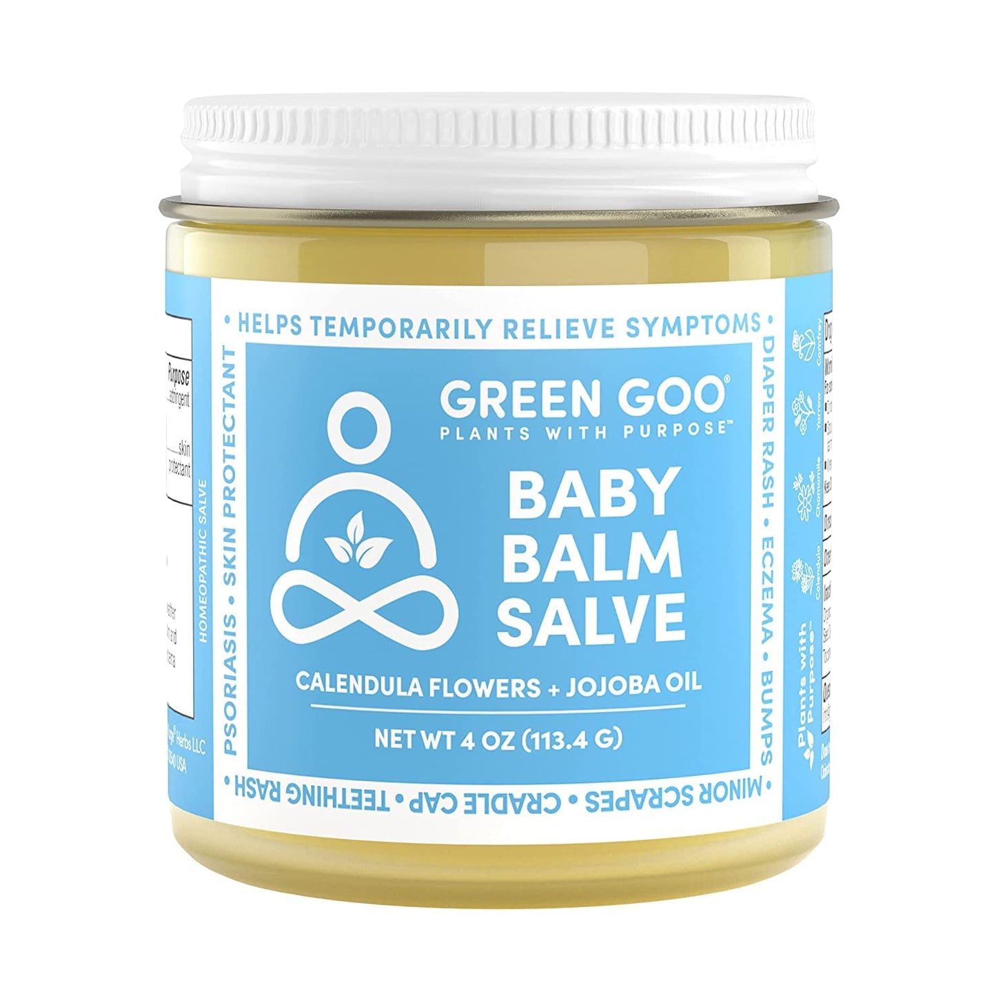 Organic Baby Balm for Irritated Skin