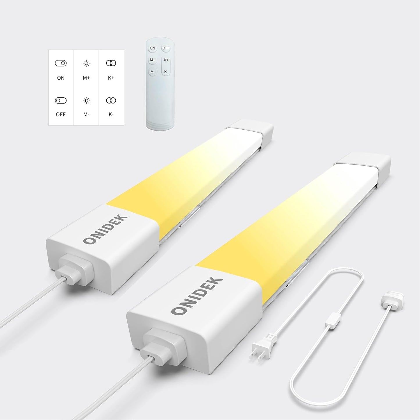Under Cabinet Lights with Plug for Versatile Home Lighting