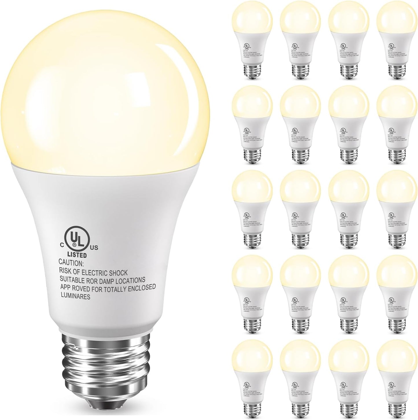 TJOY LED Light Bulbs 100 Watt Equivalent A19 Energy Saving Bulbs
