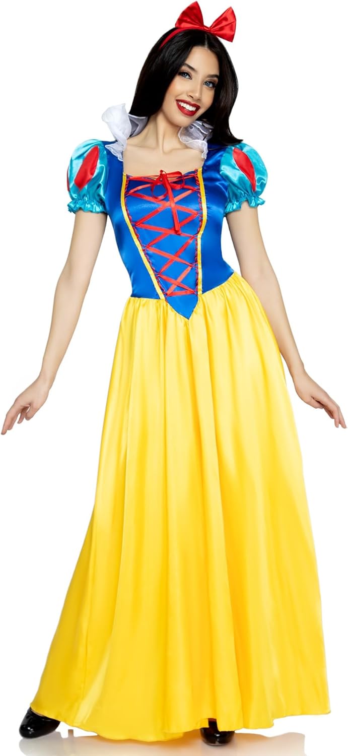 Leg Avenue Womens Classic Snow White Set for Enchanting Looks