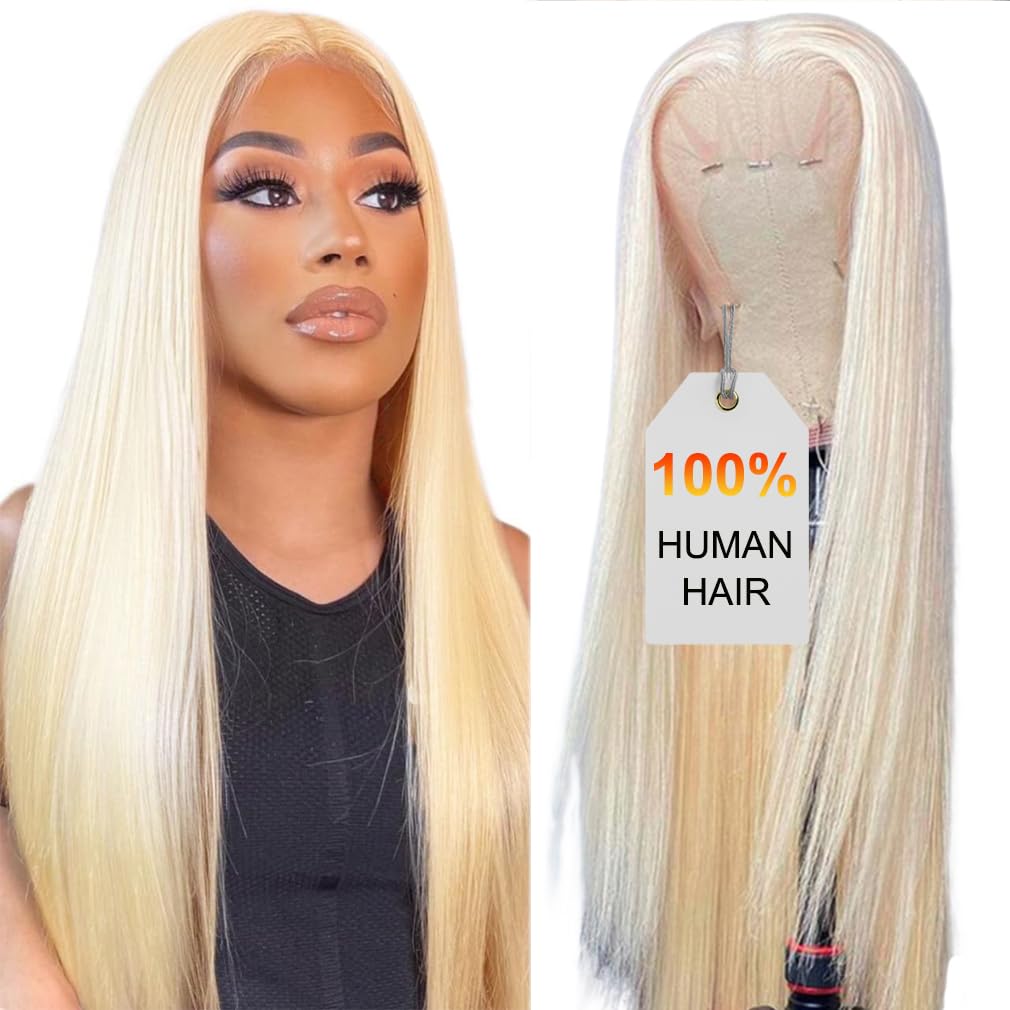 613 Lace Front Wig Human Hair for Black Women - 28 Inch Style