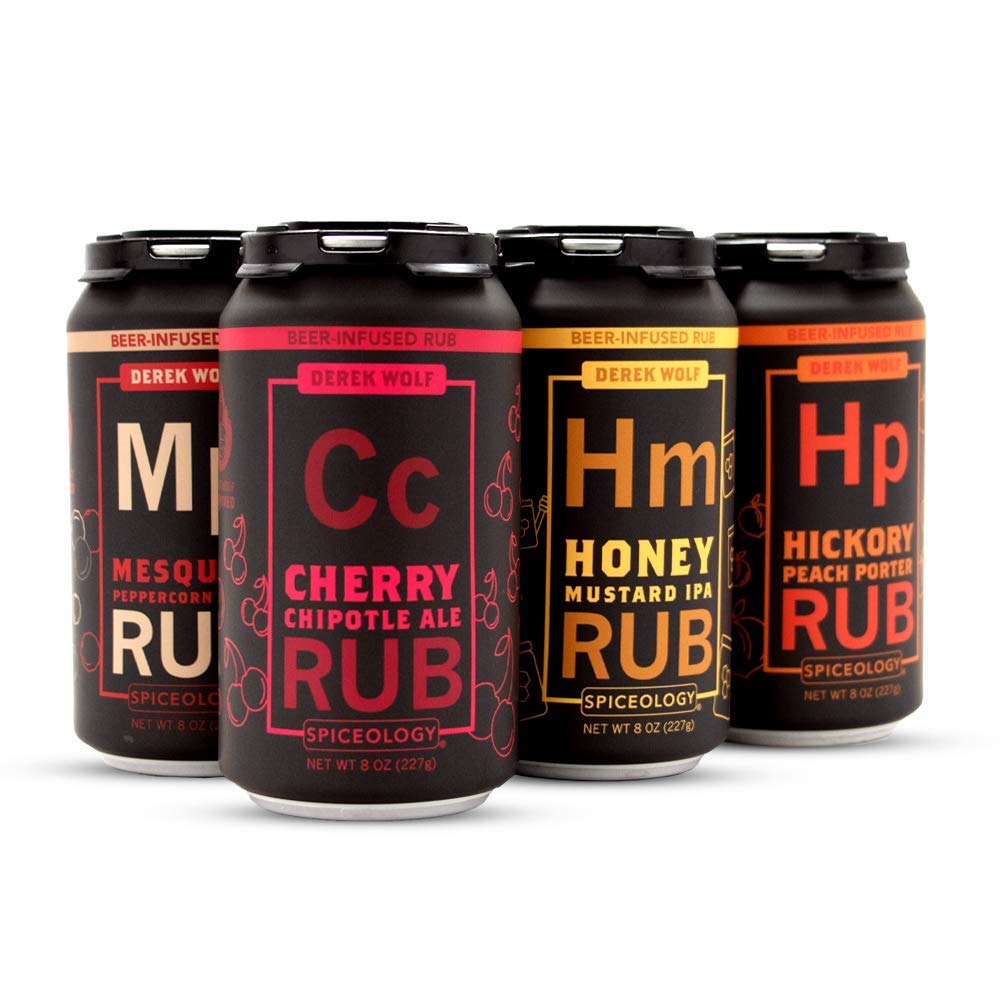 Beer-Infused BBQ Rub Set for Grill Masters by Spiceology
