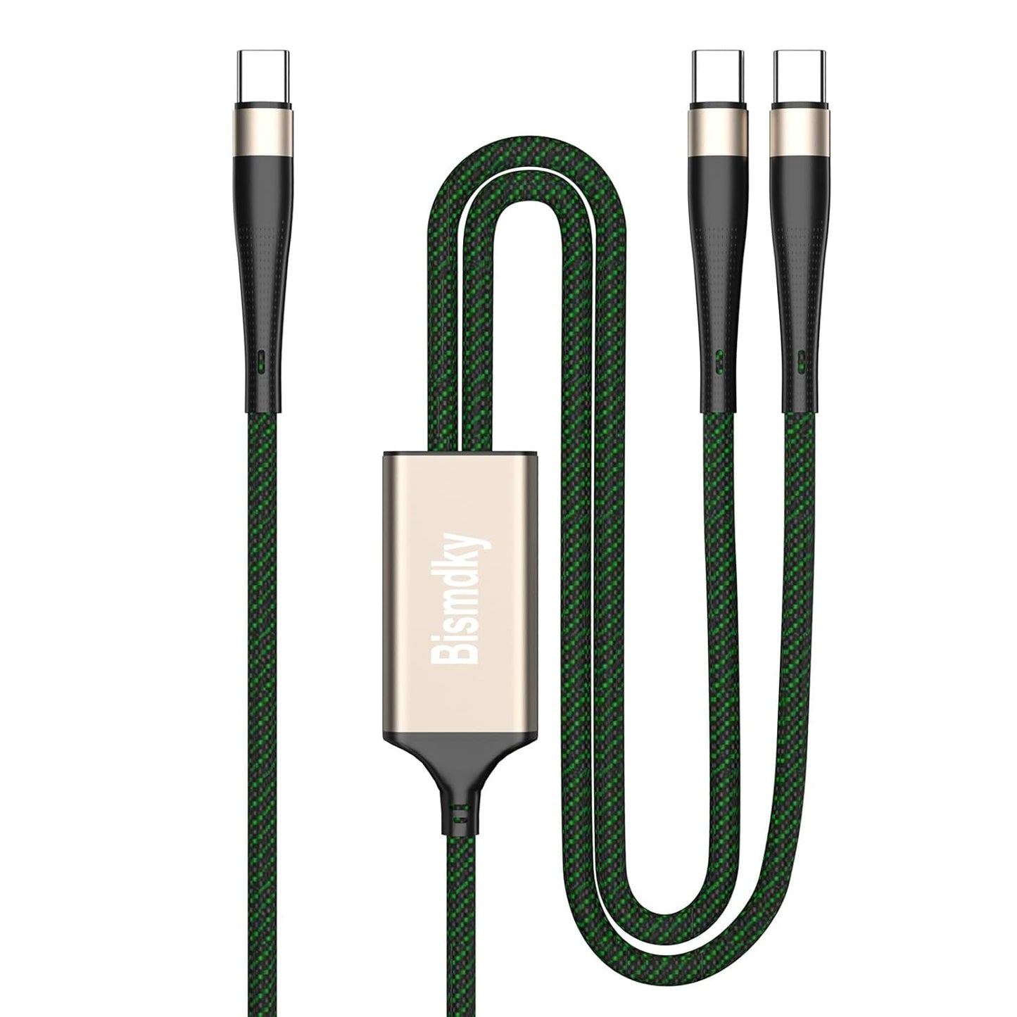 Fast Charge 2-in-1 USB C Cable for iPhone & Galaxy - 100W