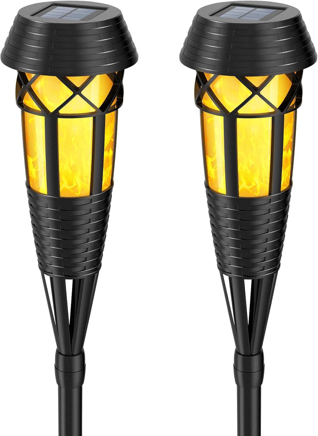 Flickering Flames Torch Light Solar Garden Lights for Outdoors