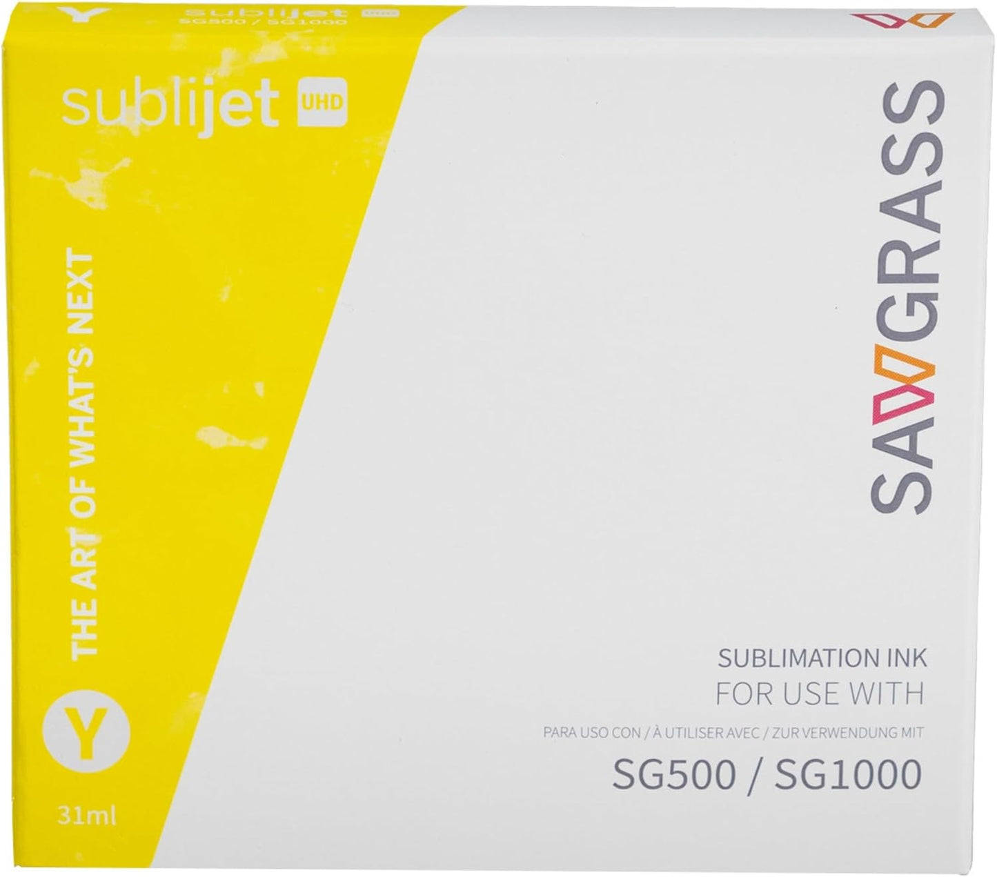 High-Performance Yellow Sublimation Ink for SG500 SG1000 Printers