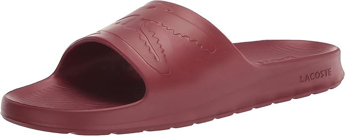 Lacoste Men's Croco Slide Sandal: Comfort and Style Combined