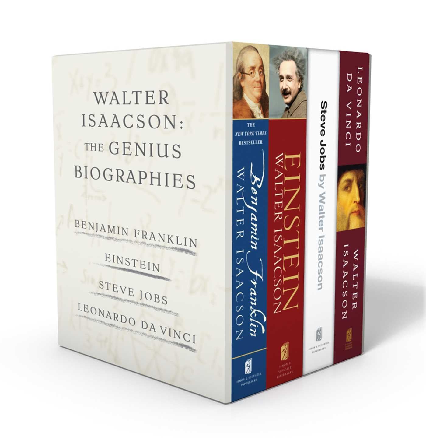 Walter Isaacson Genius Biographies: Franklin, Einstein, Jobs, Da Vinci