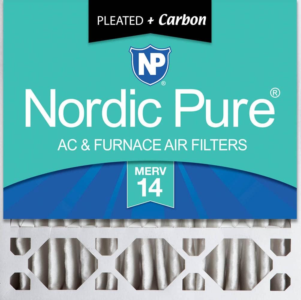 Nordic Pure 20x20x5 Honeywell Replacement Furnace Filters MERV 14