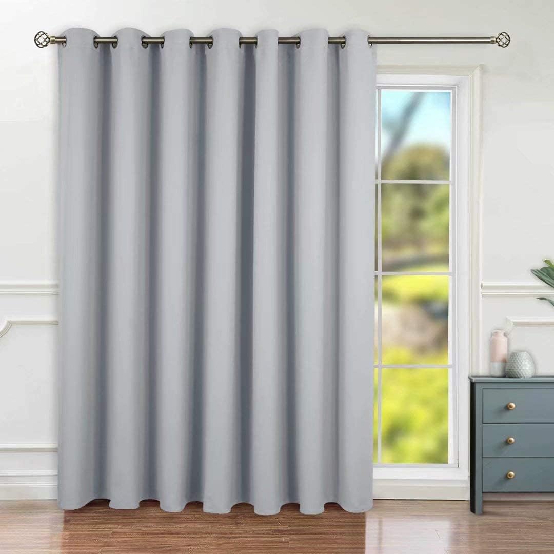 BGment Fashion Sliding Door Curtain for Room Darkening Needs