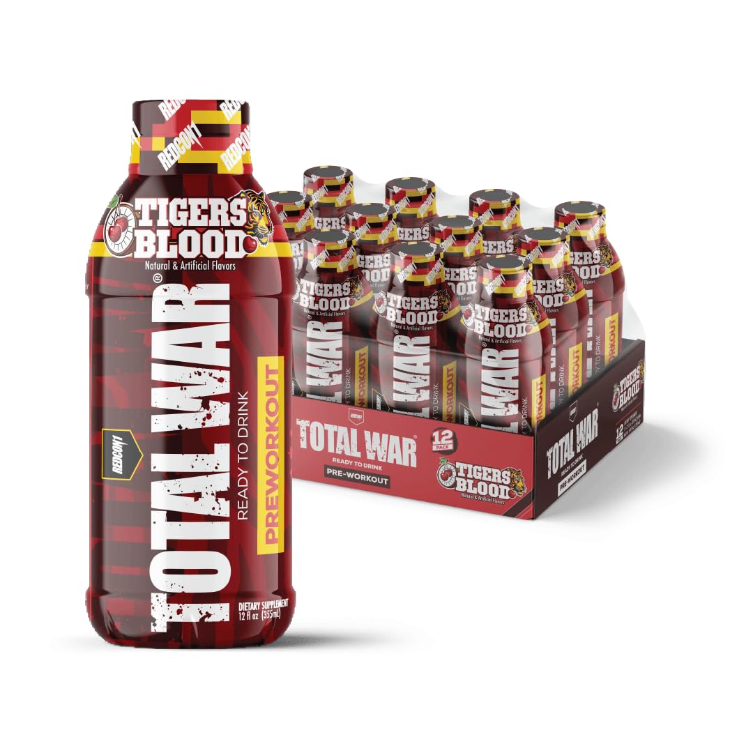 Total War Pre Workout Drink - Endurance Boosting Formula