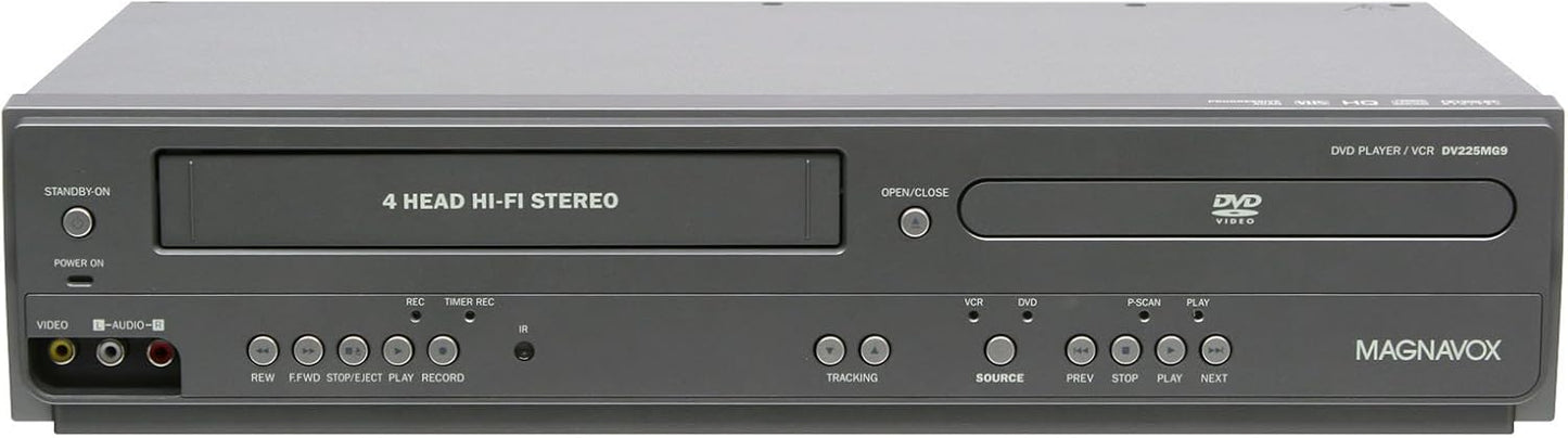 Magnavox DV225MG9 DVD Player and VCR for Ultimate Home Viewing