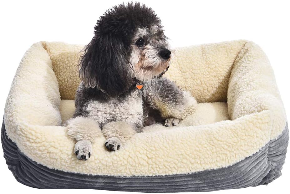 Self Warming Pet Bed for Cats and Dogs - Plush Comfort