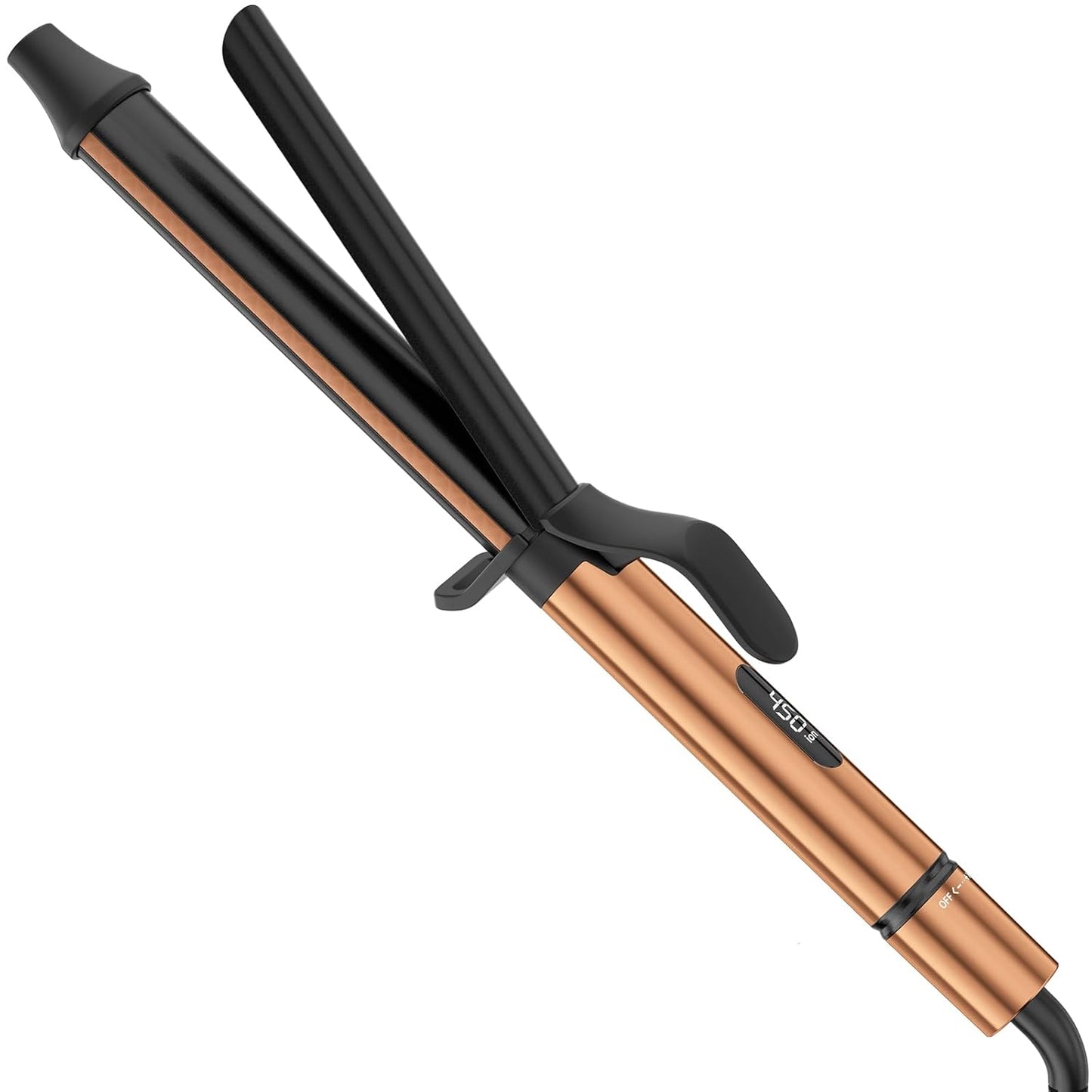 Long Barrel Curling Iron for Smooth Curls and Waves Styling