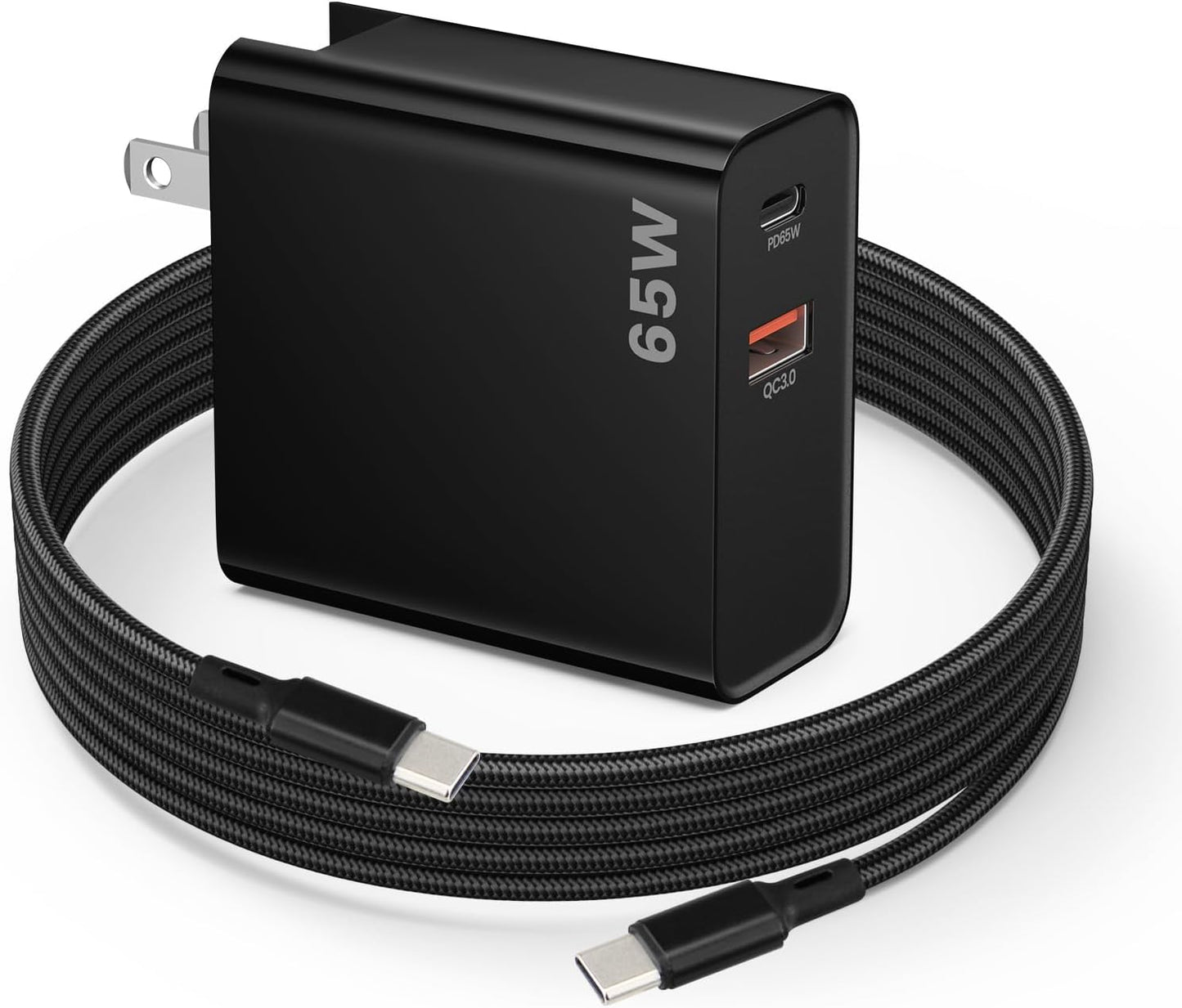 65W Fast Charger for DJI Drones, Dual Port