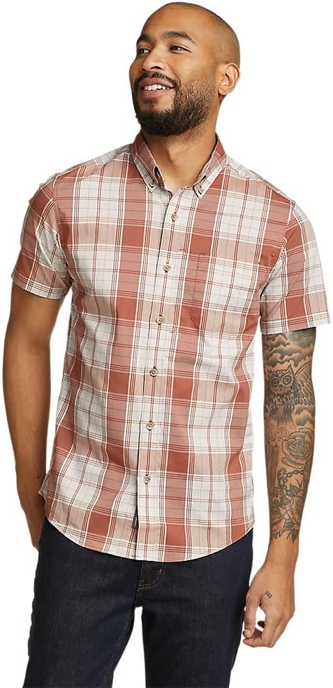 Eddie Bauer Men's Voyager Flex Short-Sleeve Shirt Review