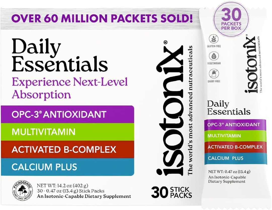 Isotonix Daily Essentials Multivitamin Powder Packets for Health