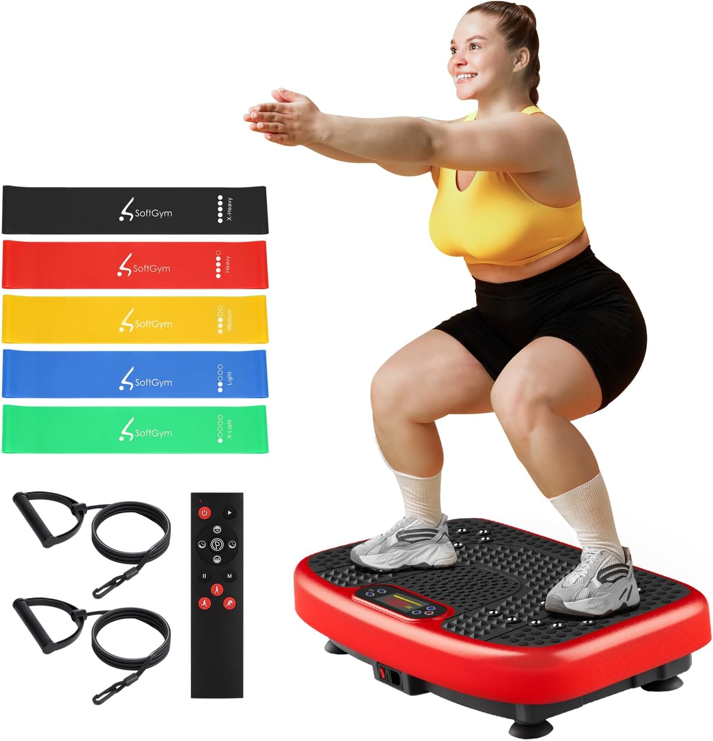 Vibration Plate Exercise Machine for Lymphatic Drainage Workout
