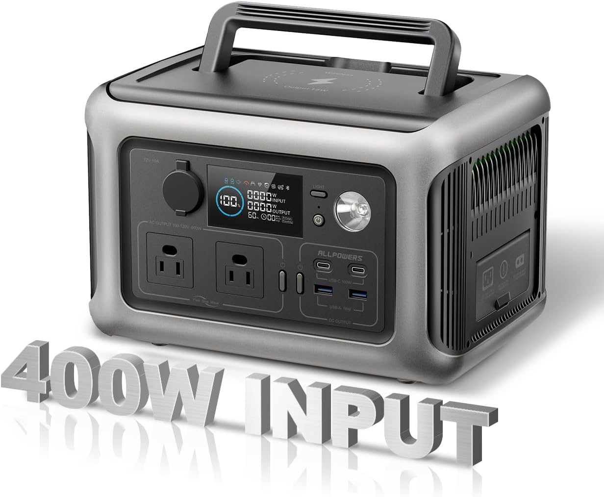 ALLPOWERS R600 Portable Power Station - Super Quiet & Backup Power