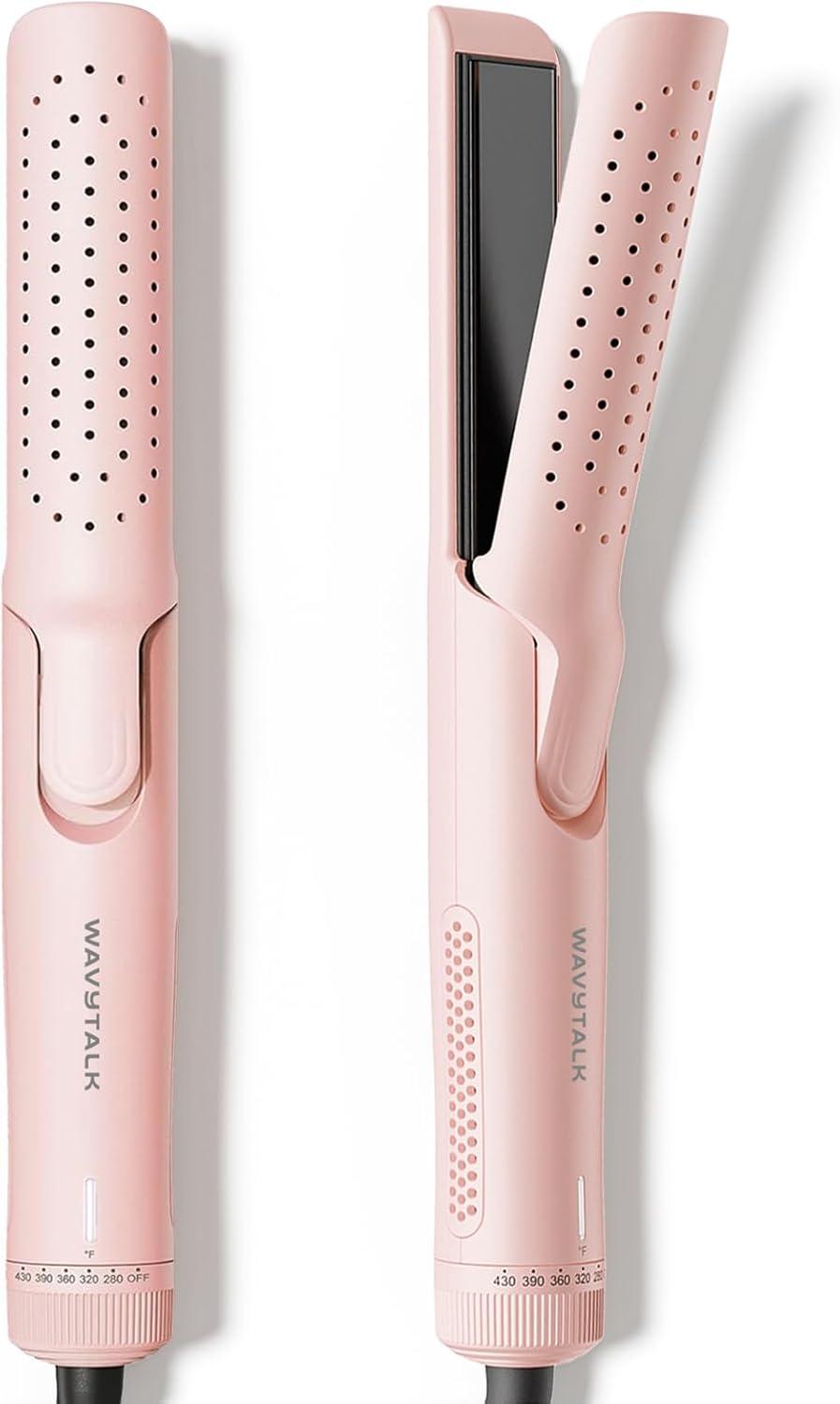 Wavytalk Airflow Styler Curling Iron for Lasting Curls and Waves