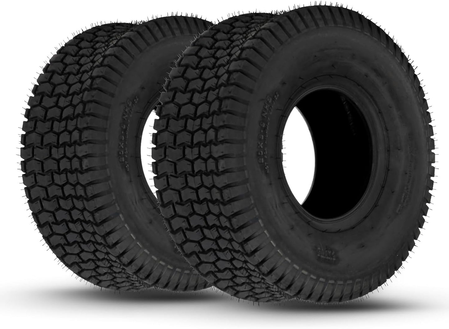 AutoForever 20x8.00-8 Lawn Mower Turf Tires for Garden Use