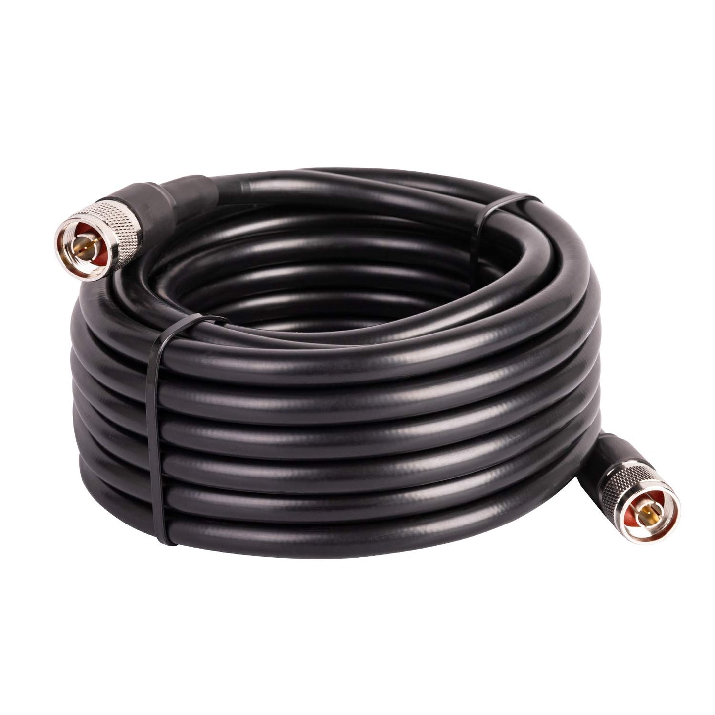 50ft KMR400 Coax Extension Cable for Low Loss Signal Transfer